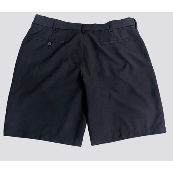 Grand Slam Performance Black Flat Front Golf Shorts - Size 40 - Picture 2 of 4